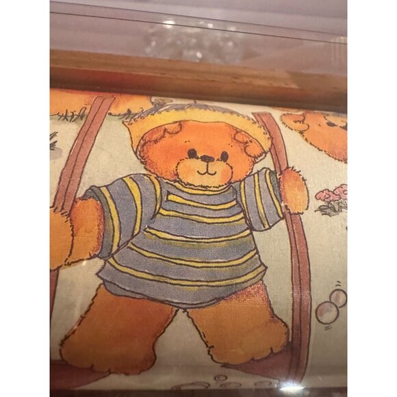 🐻 Vintage 1985 C.R. Gibson "Scaling New Heights" Growth Chart - Picture 8 of 15